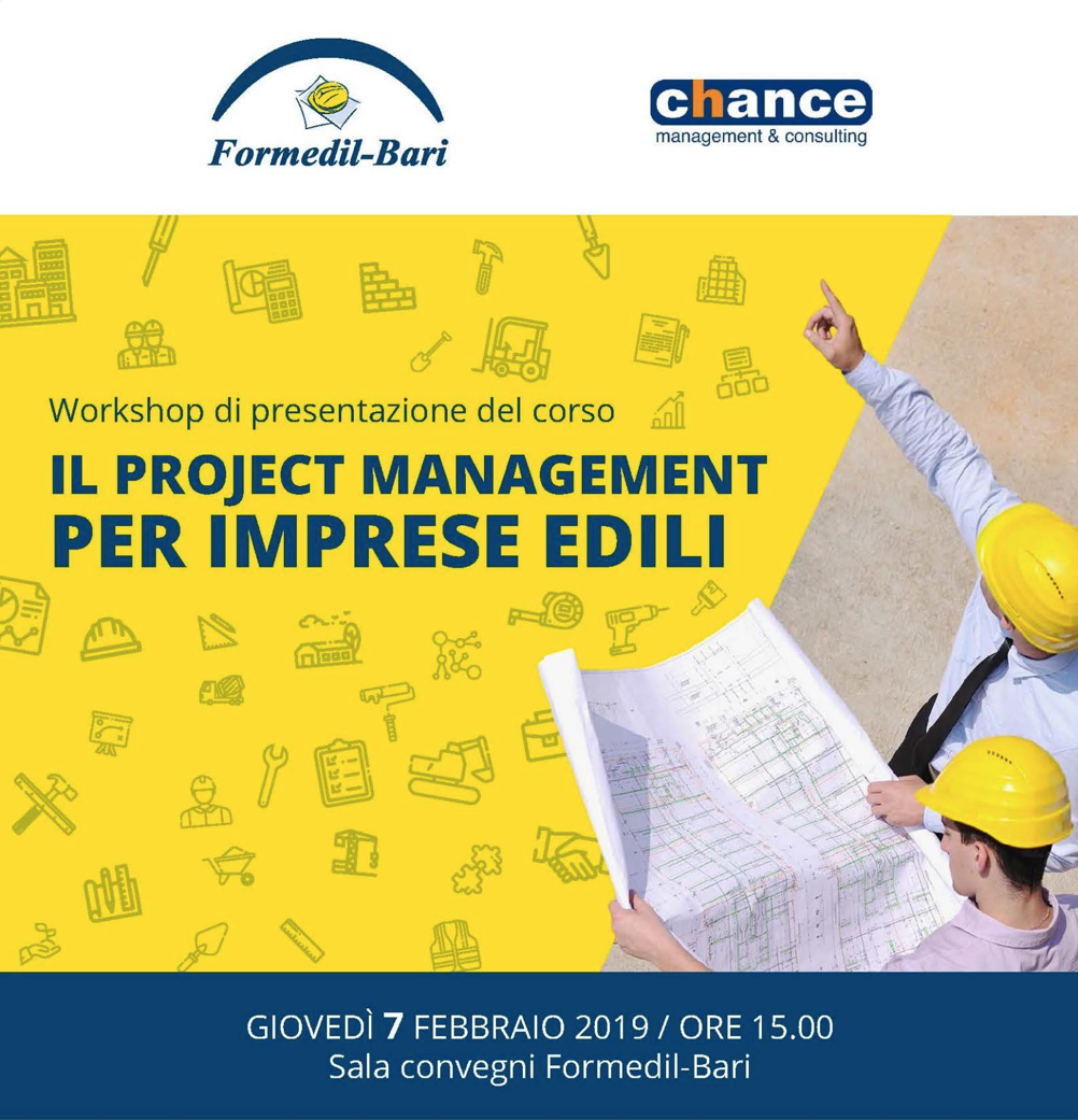 Il project management delle imprese edili - locandina