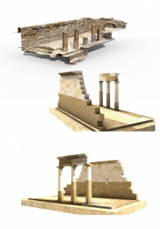 Rilievo e proposta di anastilosi di un tratto del portico del Santuario Romano di Agrigento