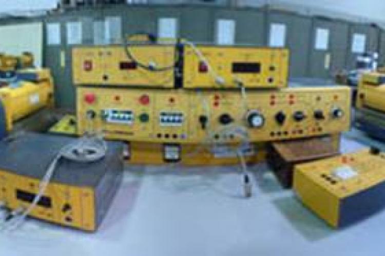Test bench for electric machines