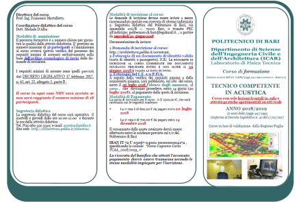 Locandina corso